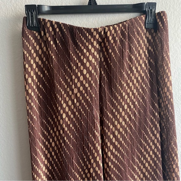 Flowy sheer brown pants from Urban Outfitters - Picture 2 of 4